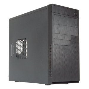 Caja Micro Atx Unykach Caviar 6k Pro Evo Type C Matx Caja Negra Con Frontal Cepillado Conectores Usb 2.0 3.0 Y Type-c Sin Fue