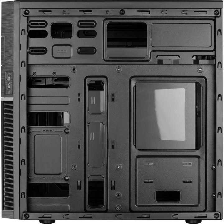 Caja Microatx Aerocool Cs-105 Ventilador Frontal Negro 1xusb3.0+1xusb2.0 Vga Hasta 240mm Color Negro Sin Fuente