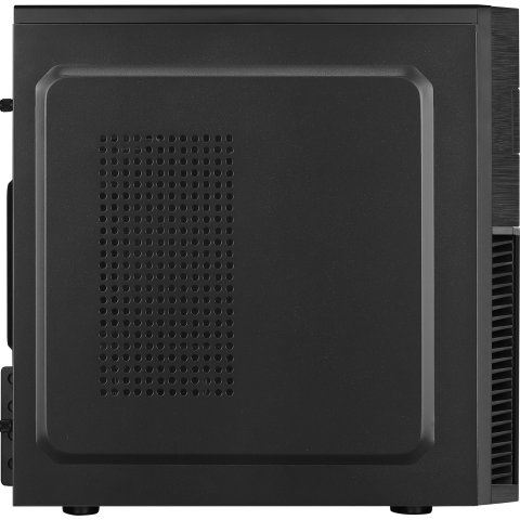 Caja Microatx Aerocool Cs-105 Ventilador Frontal Negro 1xusb3.0+1xusb2.0 Vga Hasta 240mm Color Negro Sin Fuente