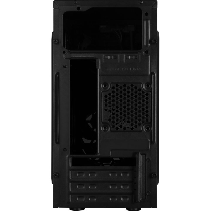 Caja Microatx Aerocool Cs-105 Ventilador Frontal Negro 1xusb3.0+1xusb2.0 Vga Hasta 240mm Color Negro Sin Fuente
