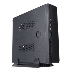 Caja Itx Unykach Uk1003 Uso En Posicion Horizontal O Vertical, Incluye Soporte Vesa Para Colgar Usb 3.0 Fuente Externa 60w Pc