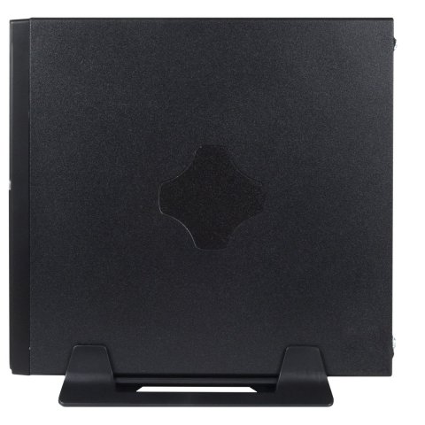 Caja Itx Unykach Uk1003 Uso En Posicion Horizontal O Vertical, Incluye Soporte Vesa Para Colgar Usb 3.0 Fuente Externa 60w Pc