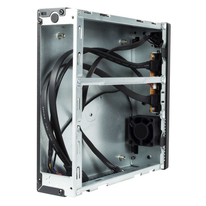 Caja Itx Unykach Uk1003 Uso En Posicion Horizontal O Vertical, Incluye Soporte Vesa Para Colgar Usb 3.0 Fuente Externa 60w Pc