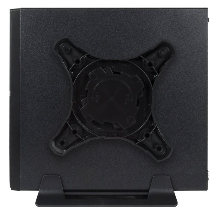 Caja Itx Unykach Uk1003 Uso En Posicion Horizontal O Vertical, Incluye Soporte Vesa Para Colgar Usb 3.0 Fuente Externa 60w Pc