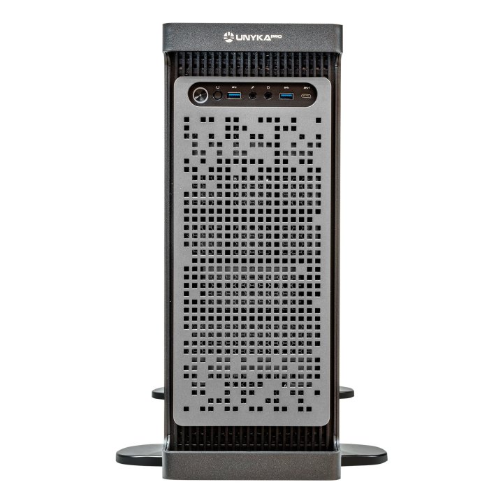 Caja Rack 19" Unykach Uk80.40.630 4u Admite 4 Gpus 8 Bahias 3.5" Y 2 De 2.5" 2xusb 3.0 1x Usb-c 3.1 Atx