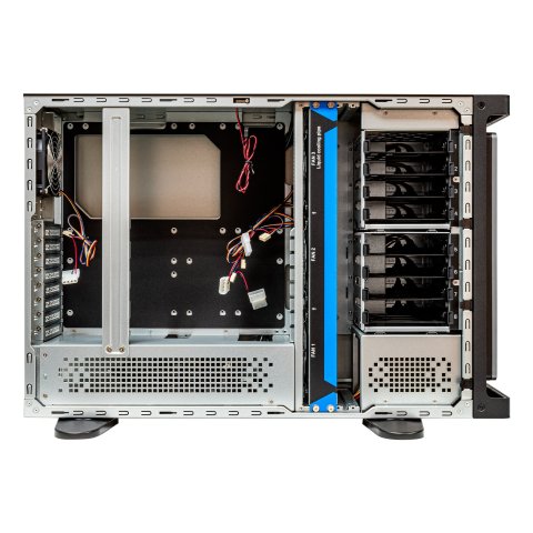 Caja Rack 19" Unykach Uk80.40.630 4u Admite 4 Gpus 8 Bahias 3.5" Y 2 De 2.5" 2xusb 3.0 1x Usb-c 3.1 Atx