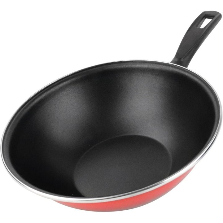 Sarten Wok Magefesa K2 Rojo 20 Acero...