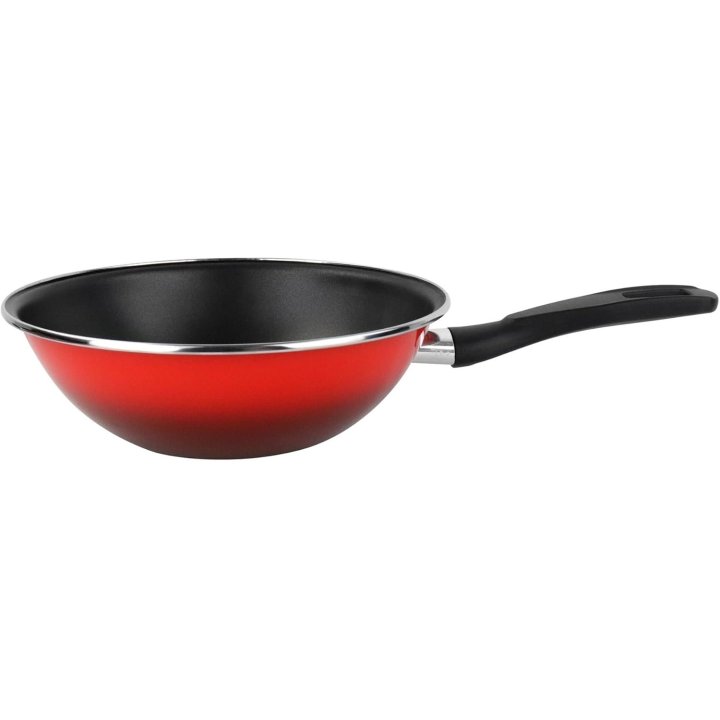 Sarten Wok Magefesa K2 Rojo 20 Acero...