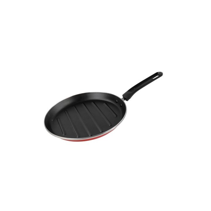 Asador Magefesa K2 Rojo 28 Bajo Acero Antiadherente Efecto Piedra Todo Tipo Cocina Apta Lavavajillas