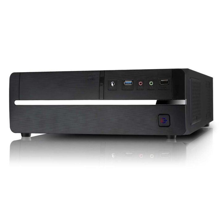 Caja Microatx Slim Tooq Tqc-3005u3 Microatx mini Itx 500w Sfx 2xusb 4 Sata 1 Molex Negra