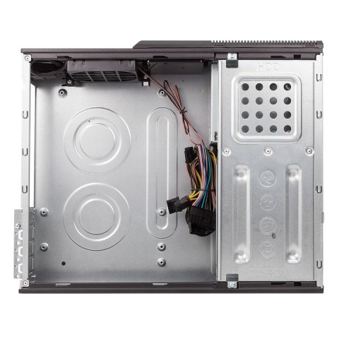 Caja Microatx Slim Unyka Matx 2010 Color Negro Diseño Compacto Formato Horizontal Y Vertical Con Fuente Sfx De 300w 85% Efici
