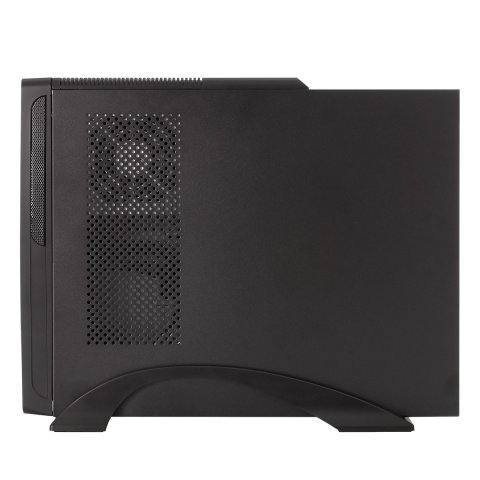 Caja Microatx Slim Unyka Matx 2010 Color Negro Diseño Compacto Formato Horizontal Y Vertical Con Fuente Sfx De 300w 85% Efici