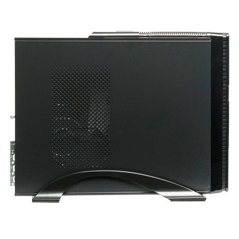 Caja Microatx Slim Unyka Matx 2010 Color Negro Diseño Compacto Formato Horizontal Y Vertical Con Fuente Sfx De 300w 85% Efici