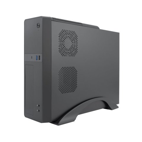 Caja Microatx Coolbox T310 Slim Negra Con Fuente