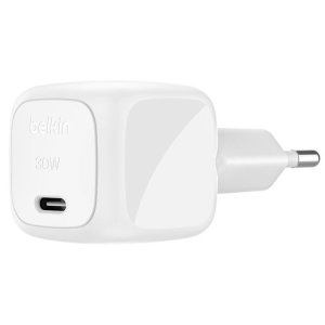 Cargador De Pared Belkin Wca008kq1mwh-b6 Boost Charge Usb-c 30w Blanco Cable 1m Usb-c  2