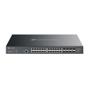 Switch Gestionable L2+ Tp-link Sx3832mpp 24x10gbps Poe++ 8xsfp10gb 770w App Omada Metalico Enrackable