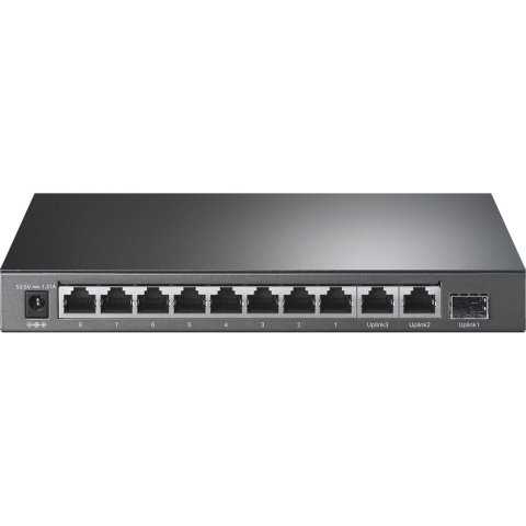 Switch No Gestionable Tp-link Tl-sl1311p 11p 8xpoe+ 100mb 2xgb 1xsfpgb 65w Carcasa Metalica