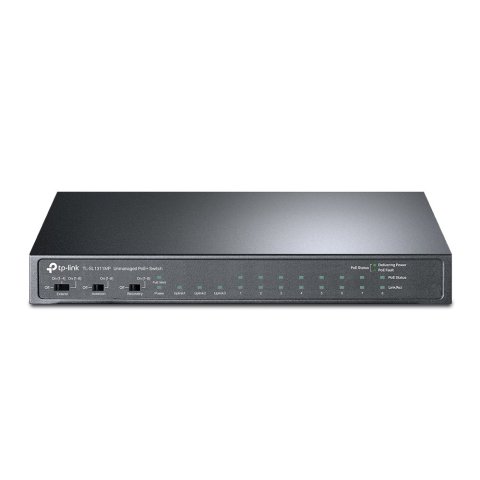 Switch No Gestionable Tp-link Tl-sl1311mp 11p 8xpoe+ 100mb 2xgb 1xsfpgb 124w Carcasa Metalica