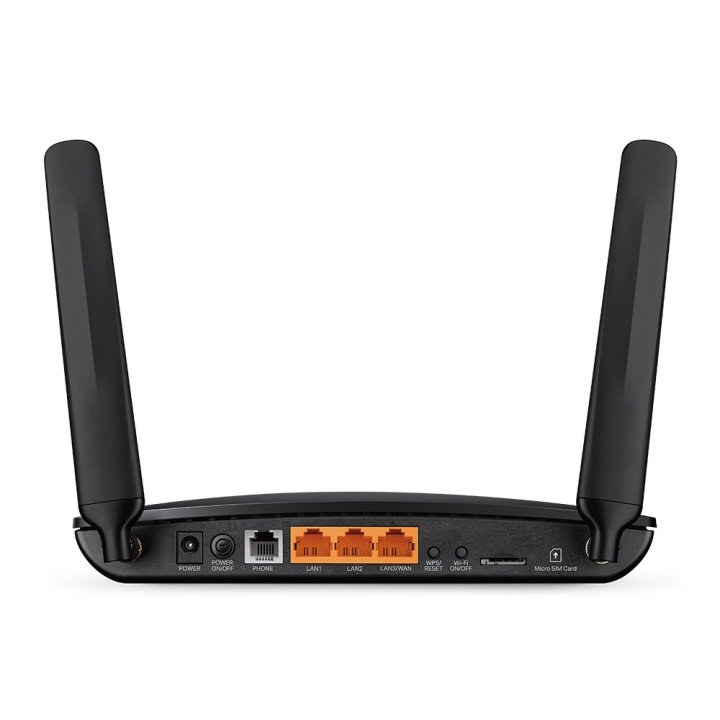 Router Wifi Movil 4g Tp-link Tl-mr6500v N300 Lte 3xrj45 100mbs 1xtelefono Ranura Nanosim