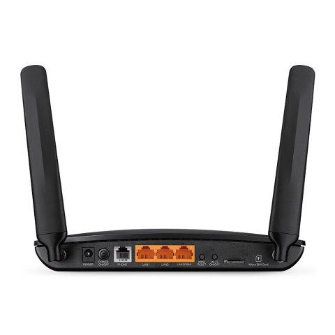 Router Wifi Movil 4g Tp-link Tl-mr6500v N300 Lte 3xrj45 100mbs 1xtelefono Ranura Nanosim