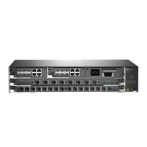 Olt Deltastream Chasis Tp-link Ds-p8000-x2 Soporte Para Dos Tarjetas De Servicio Gpon O Xgs-pon 