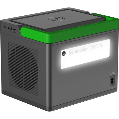 Estacion De Energia Portatil Apc Pps730-gr Offgrid 730 738wh 995w Entrada Cc 2xac Usb Carga Inalambrica Lcd