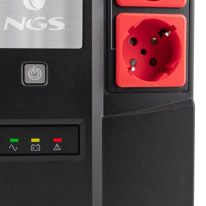 (km0) Sai Ngs 600va Con Batería Incorporada 12v 7, Función Avr, 6 Tomas Schuko Cash30