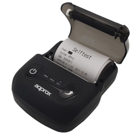 (km0) Tpv Impresora Approx Apppos58au Portatil+ Con Bateria Termica 56mm Conexion Usb Corte Manual Y Autom Cash30