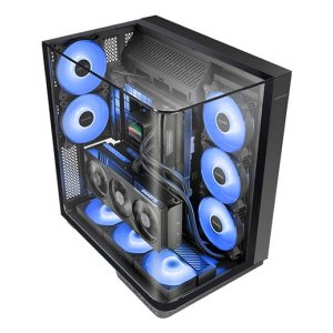 Caja Atx Semitorre Gaming Mars Gaming Mcinfinio Cristal Templado Curvo Gpu 383mm 1x3.5 3x2.5 Negro 2
