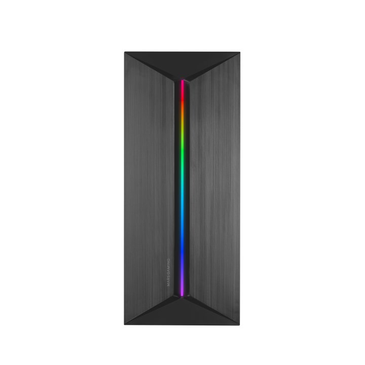Caja Atx Semitorre Gaming Mars Gaming Mcblaze Cristal Templado Gpu 300mm 1x3.5 3x2.5 Negro
