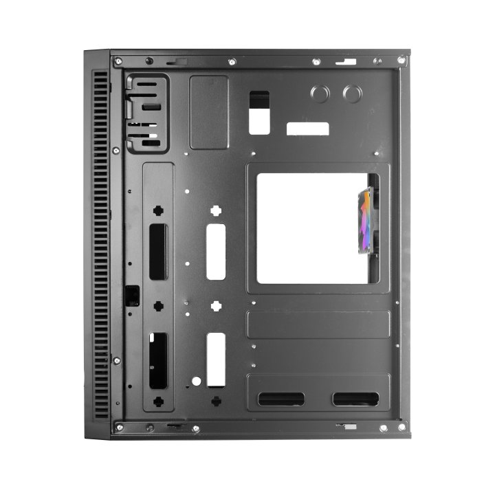Caja Atx Semitorre Gaming Mars Gaming Mcblaze Cristal Templado Gpu 300mm 1x3.5 3x2.5 Negro