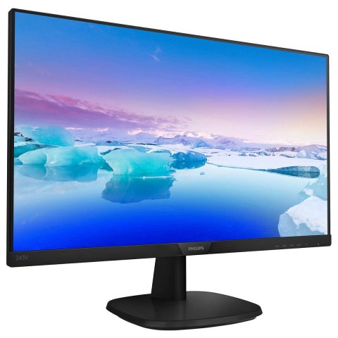 (km0) Monitor 24" Hdmi Vga Dvi Philips 243v7qdsb Fhd 75hz 5ms 250cd m2 Cash30
