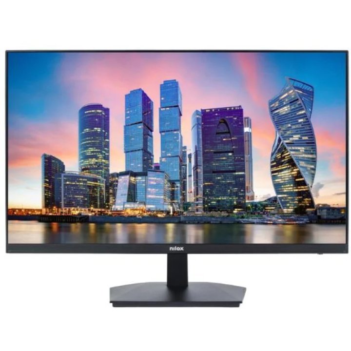 Monitor 24" Hdmi Vga Nilox Nxm24fhd12 Fhd 75hz 5ms 250cd/m² Vesa 100x100