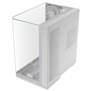 Caja Atx Semitorre Gaming Mars Gaming Mcinfinio Cristal Templado Curvo Gpu 383mm 1x3.5 3x2.5 Blanco