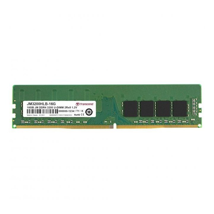 Ddr4 16gb 3200mhz Transcend Jm3200hlb-16g  Cl22 1.2v 2rx8