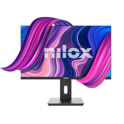 Monitor 27" Dp Hdmi Vga Nilox Nxm27reg02 Ips Fhd 75hz 4ms 300cd/m² Pivotante Vesa 100x100