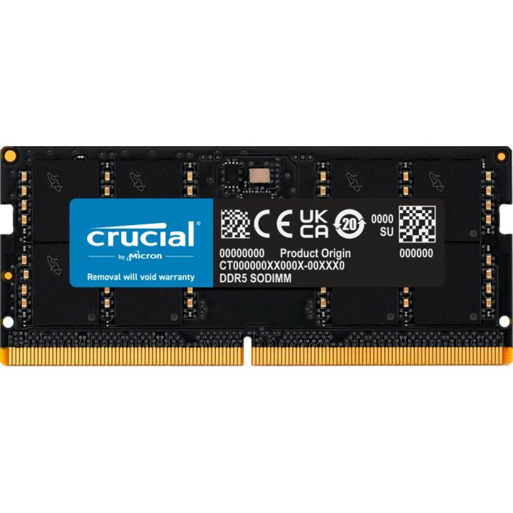 Sodimm Ddr5 48gb 5600mhz Crucial Ct48g56c46s5