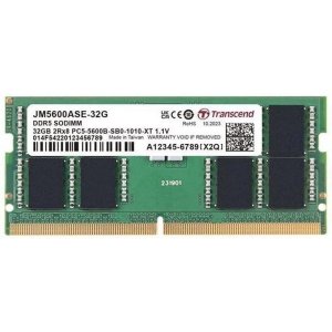 Sodimm Ddr5 32gb 5600mhz Transcend 1.1v Cl46 2rx8...