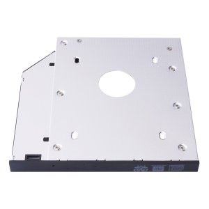 Adaptador   Caddy Hdd 2.5" Sata Ssd odd Unykach Para Posicionar En Bahía De Portatil 9mm Frontal Negro 2
