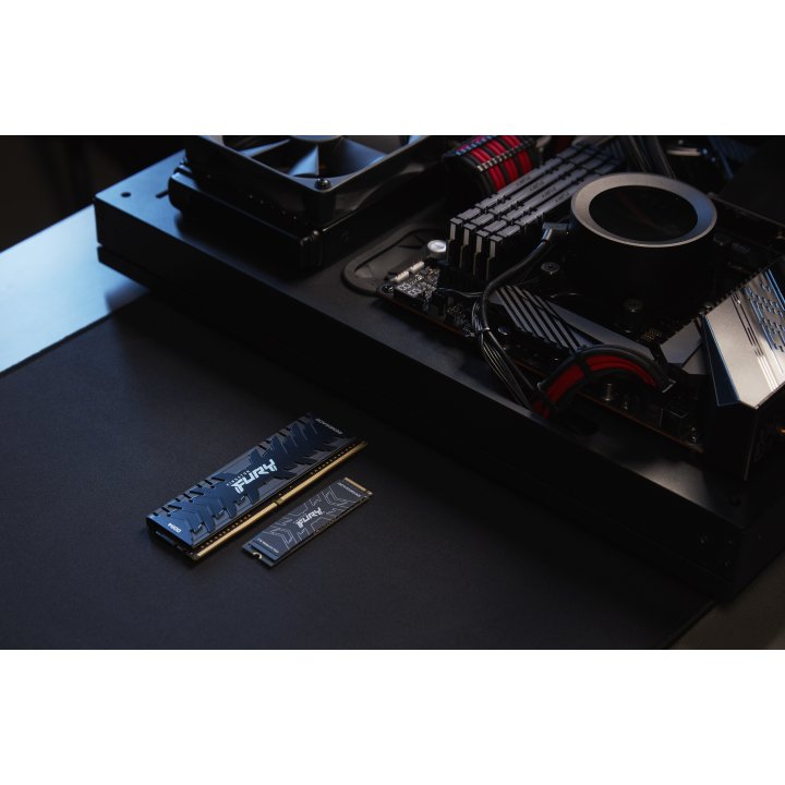 Disco M.2 Nvme 1tb Kingston Fury Renegade Sfyrs 1000g Pcie 4.0 X4 Read 7300mbps Write 6000mbps