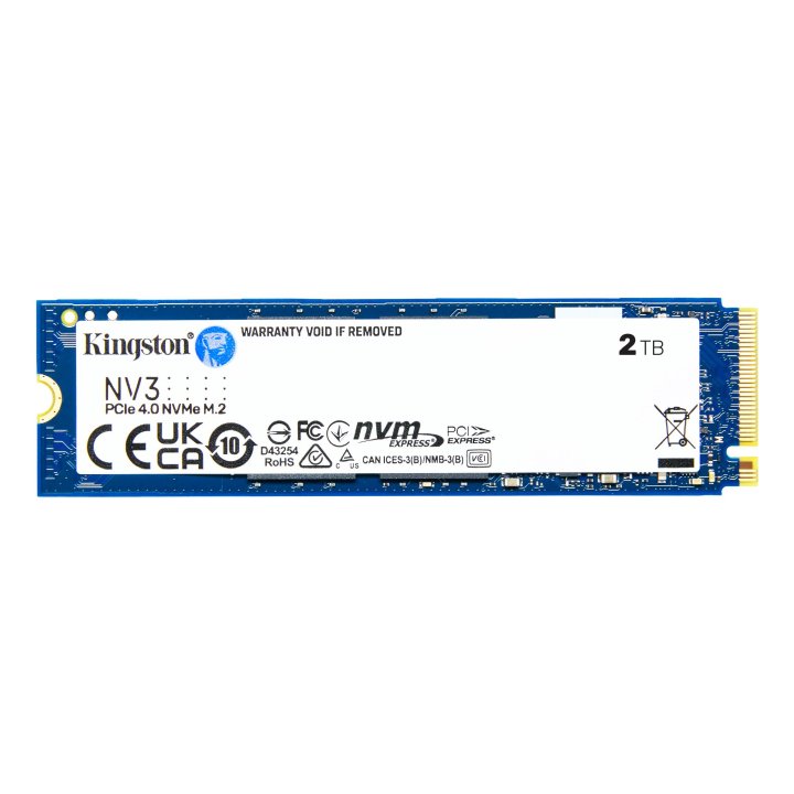 Disco M.2 Nvme 2tb Kingston Snv3s 2000g Pcie 4.0 X4 Read 6000mbps Write 5000mbps