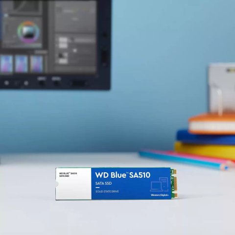 Disco M.2 Sata 500gb Wd Blue Sa510 Wds500g3b0b Read 560mbps Write 510mbps
