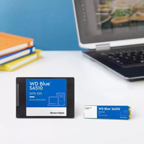 Disco M.2 Sata 500gb Wd Blue Sa510 Wds500g3b0b Read 560mbps Write 510mbps