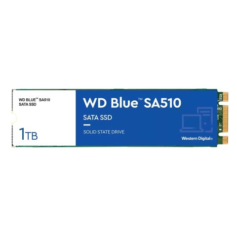 Disco M.2 Sata 1tb Wd Blue Sa510  Wds100t3b0b Read 560mbps Write 520mbps