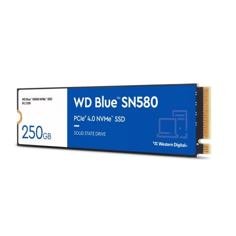 Disco M.2 Nvme 2tb Wd Blue Sn580 Wds200t3b0e Pcie 4.0 X4 Read 4150mbps 
