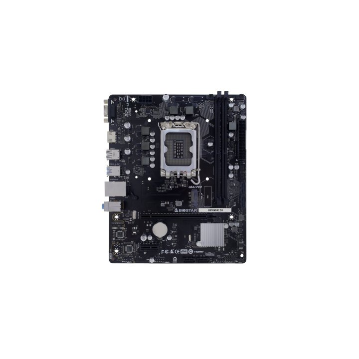 Pb Biostar H610mhc 2.0 Skt 1700