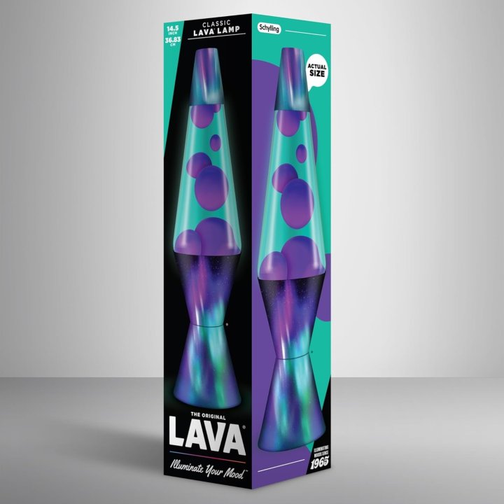 Lampara De Lava Classica 2047eu Cera De Color...