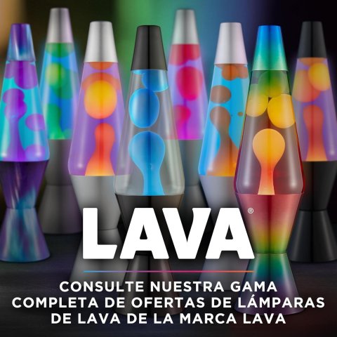 Lampara De Lava Classica 2047eu Cera De Color...