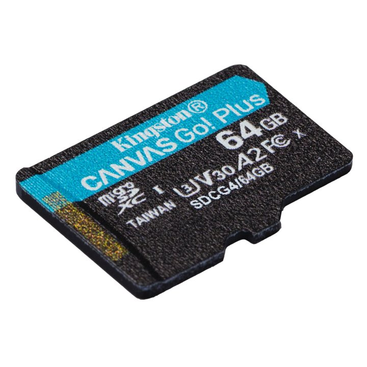 Memoria Sd Micro-sdxc 64gb Gen 4 200mb s V30+ Adaptador Canvas-go Plus Sdcg4 64gb