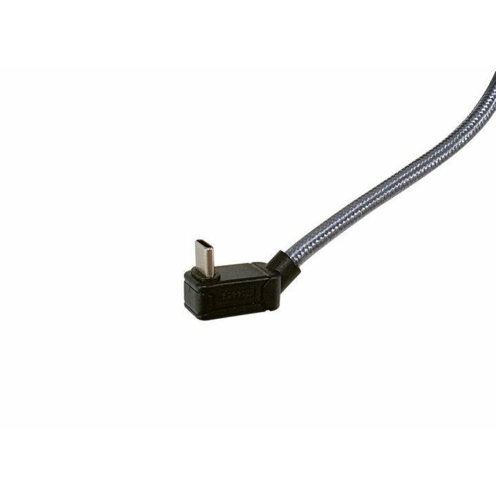 Cable Usb-c Macho Usb-c  Acodado Macho Usb 3.2 240w 4k 20gbps 1m 